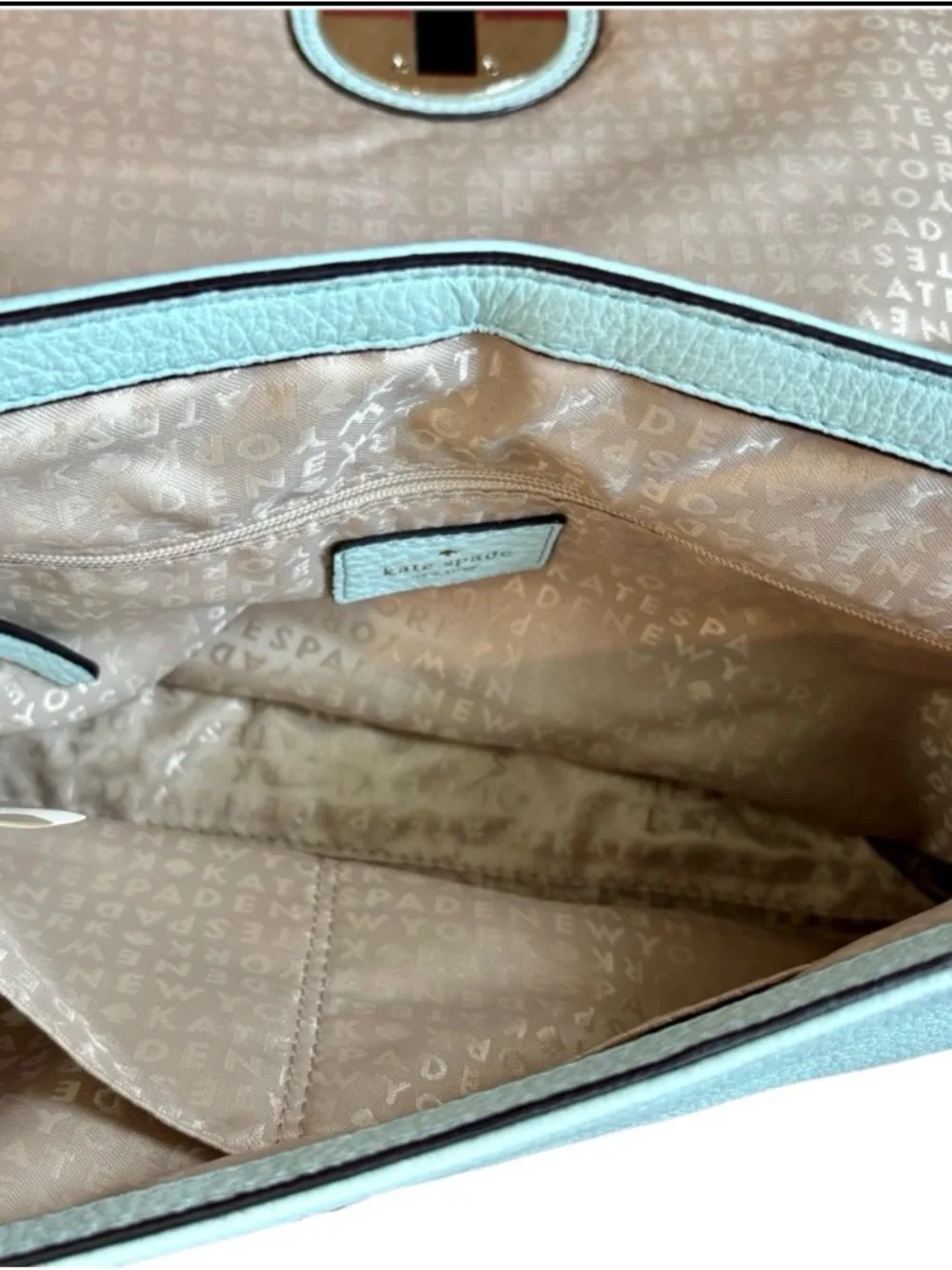 NWOT Kate Spade Emerson Place Vivenna Quilted Leather Shoulder Bag - Silver HW - Picture 6 of 16